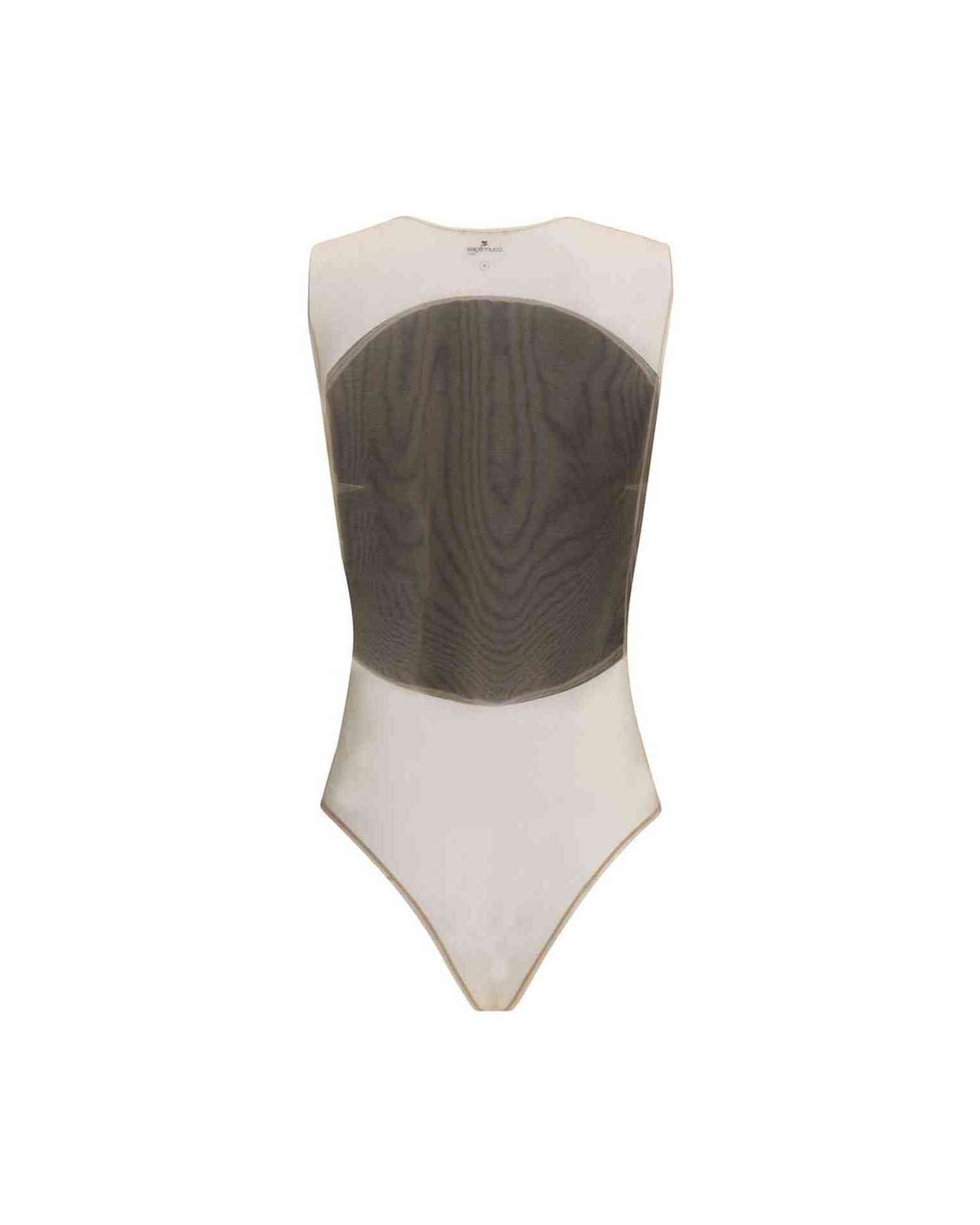 Courrèges Satin Illusion Circle Bodysuit Glam Steals