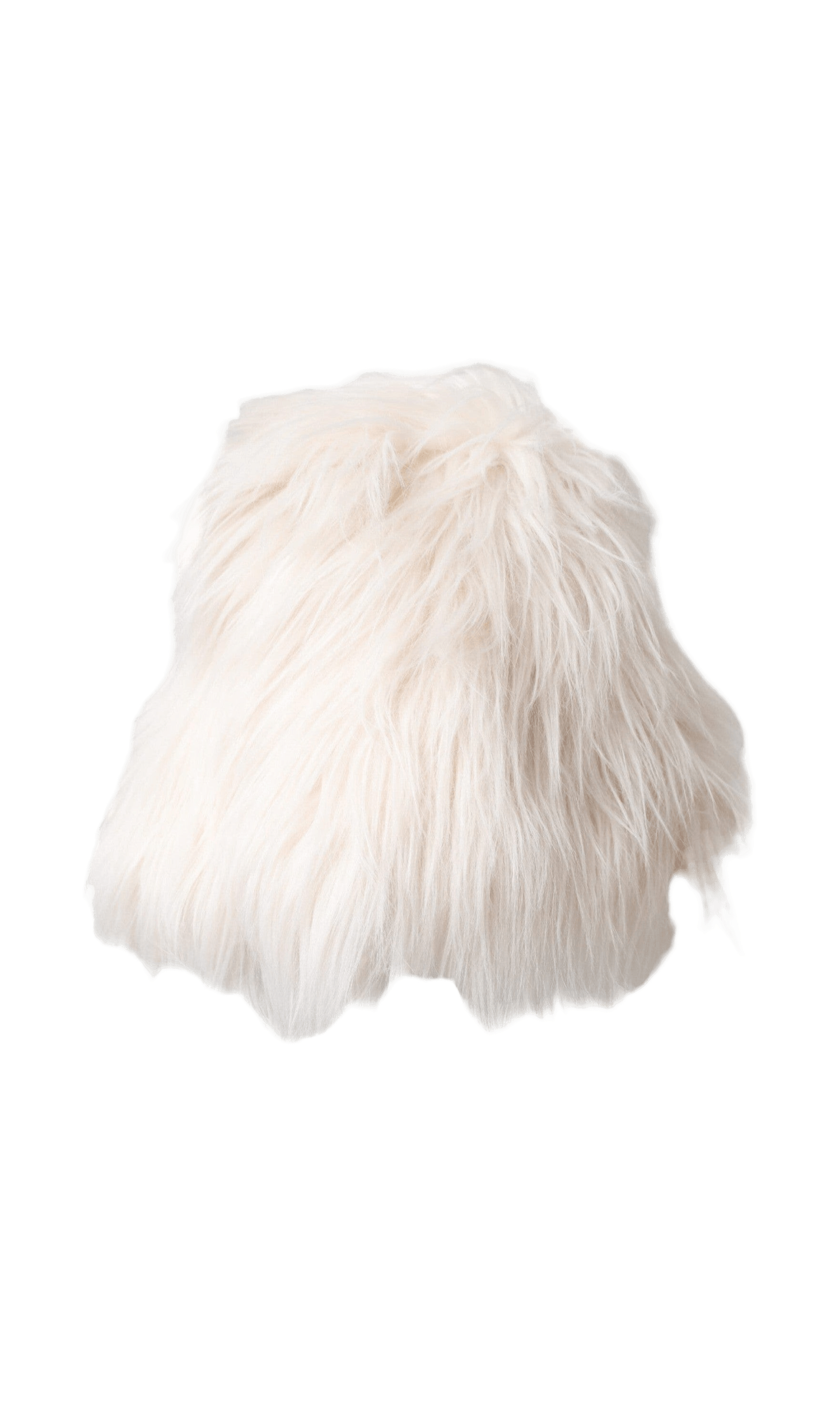 Dolce & Gabbana Acrylic Fur Womens Bucket White Hat Glam Steals