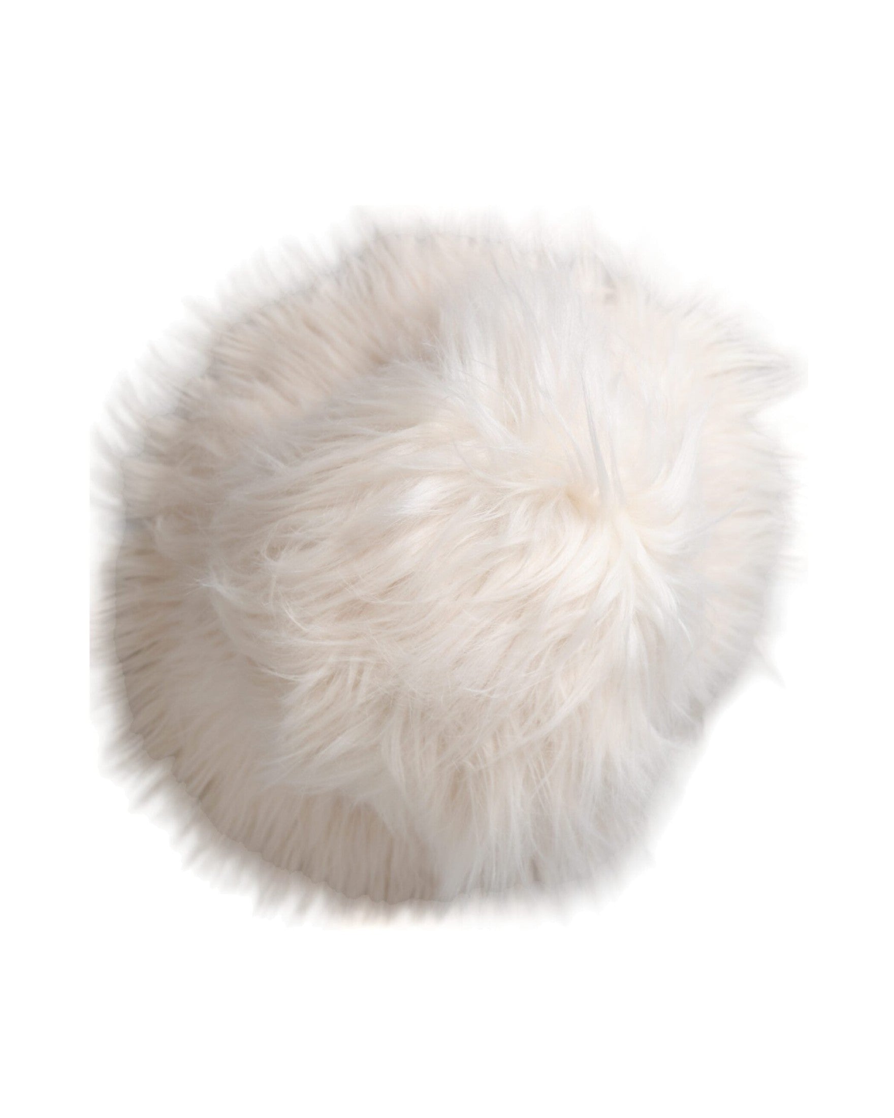 Dolce & Gabbana Acrylic Fur Womens Bucket White Hat Glam Steals