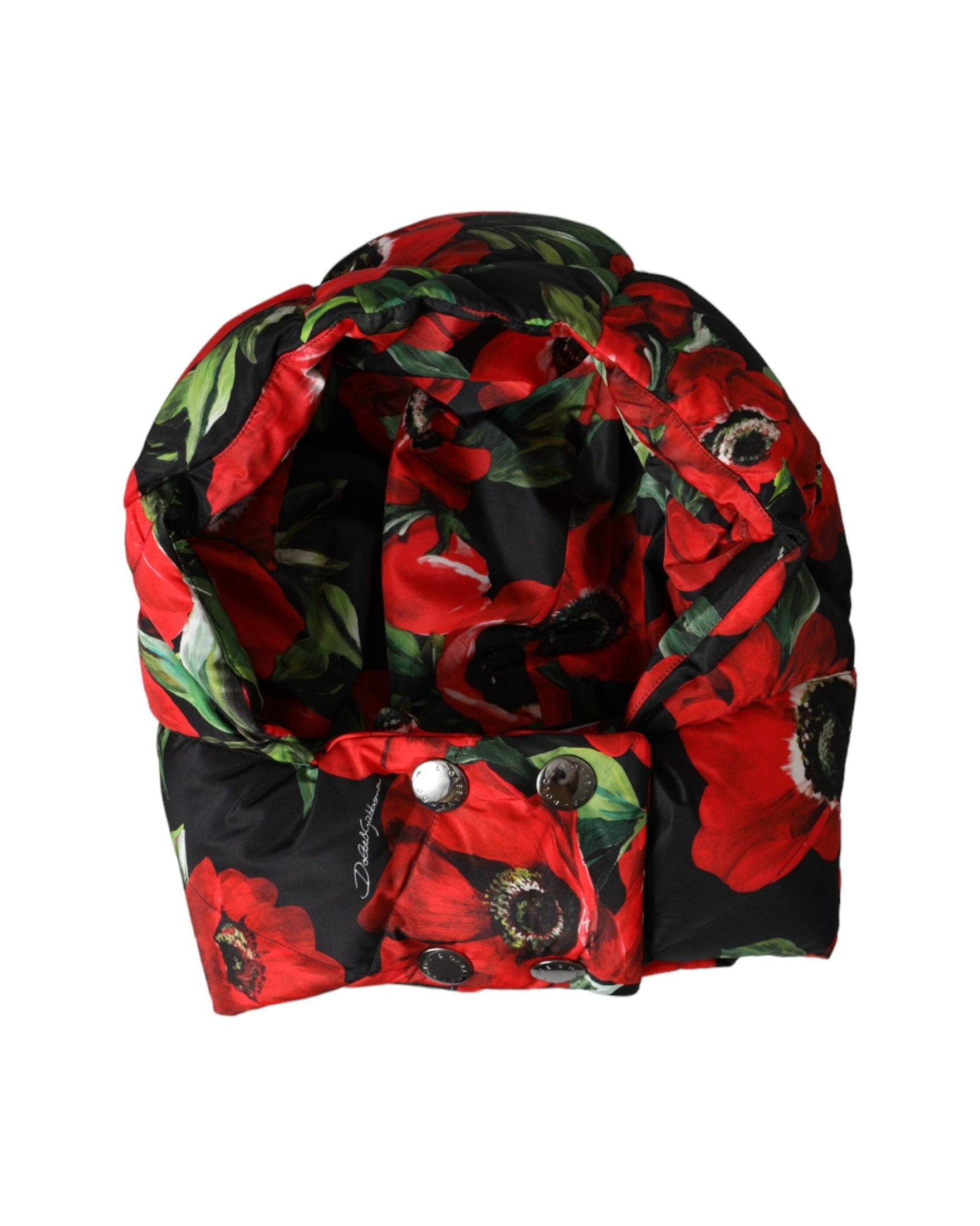 Dolce & Gabbana Anemone Whole Head Wrap Multicolor Hat Glam Steals