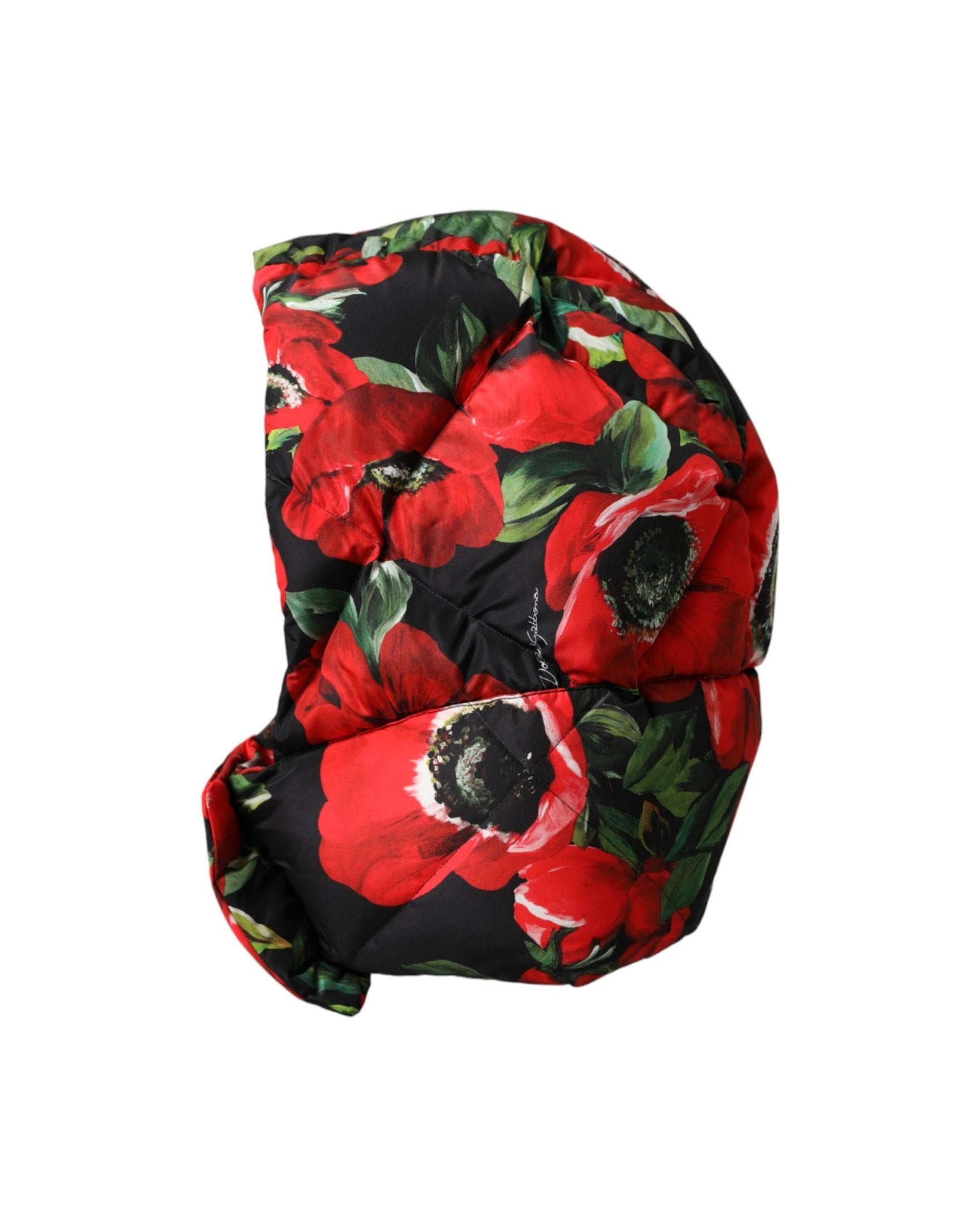 Dolce & Gabbana Anemone Whole Head Wrap Multicolor Hat Glam Steals