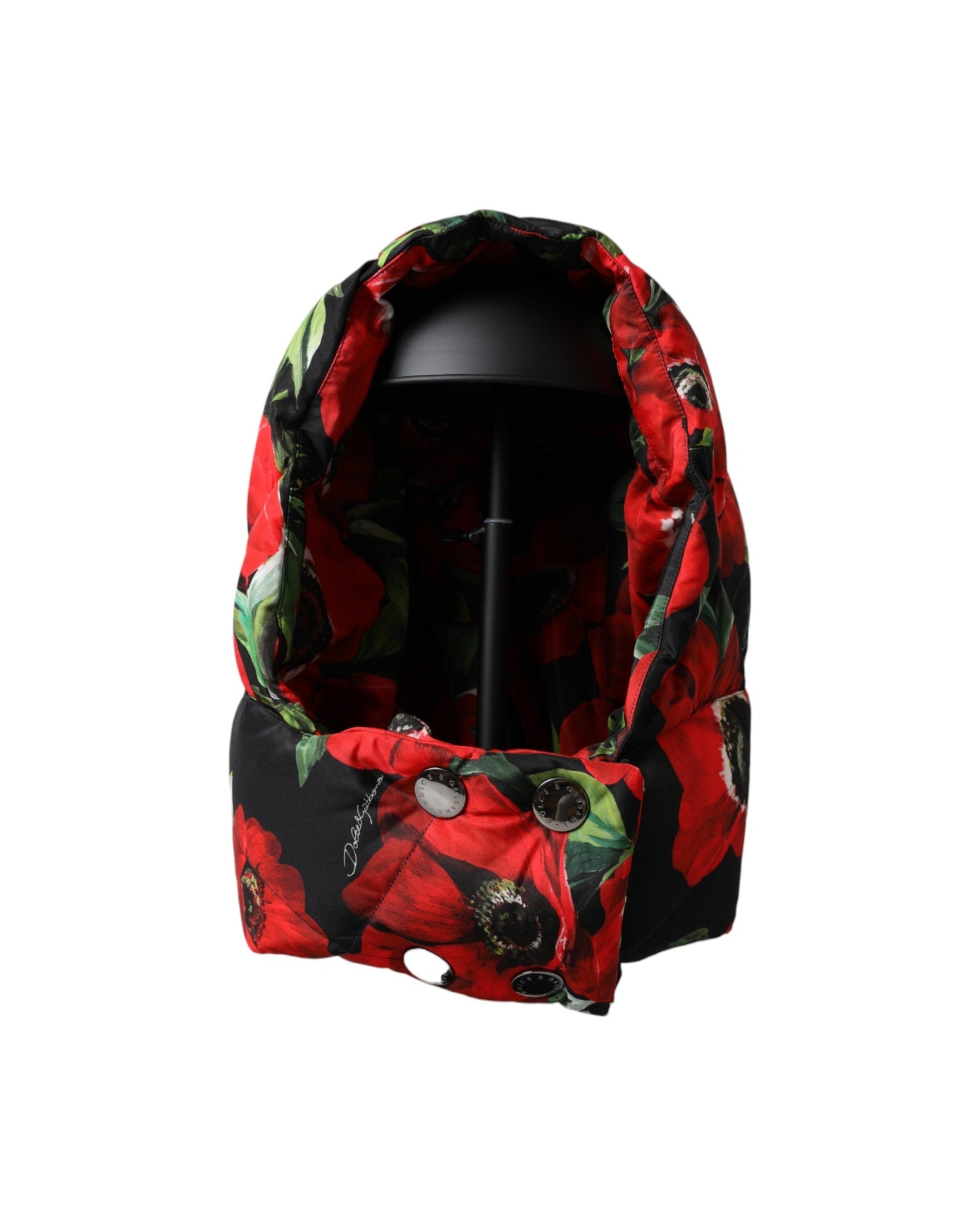 Dolce & Gabbana Anemone Whole Head Wrap Multicolor Hat Glam Steals