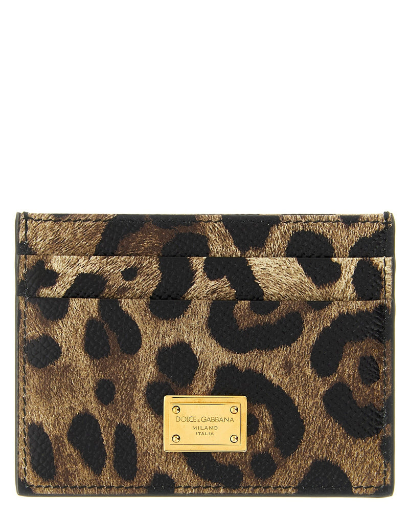 Dolce & Gabbana Animal Print Card Holder Glam Steals