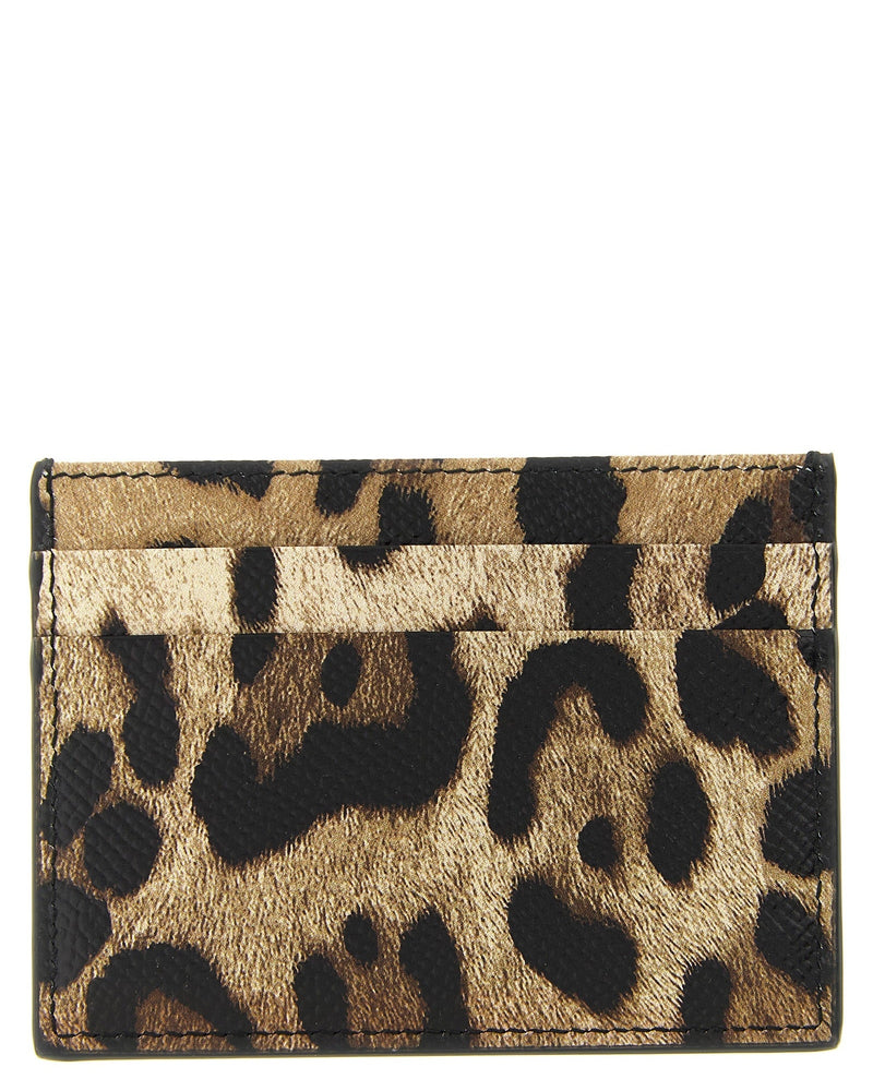 Dolce & Gabbana Animal Print Card Holder Glam Steals