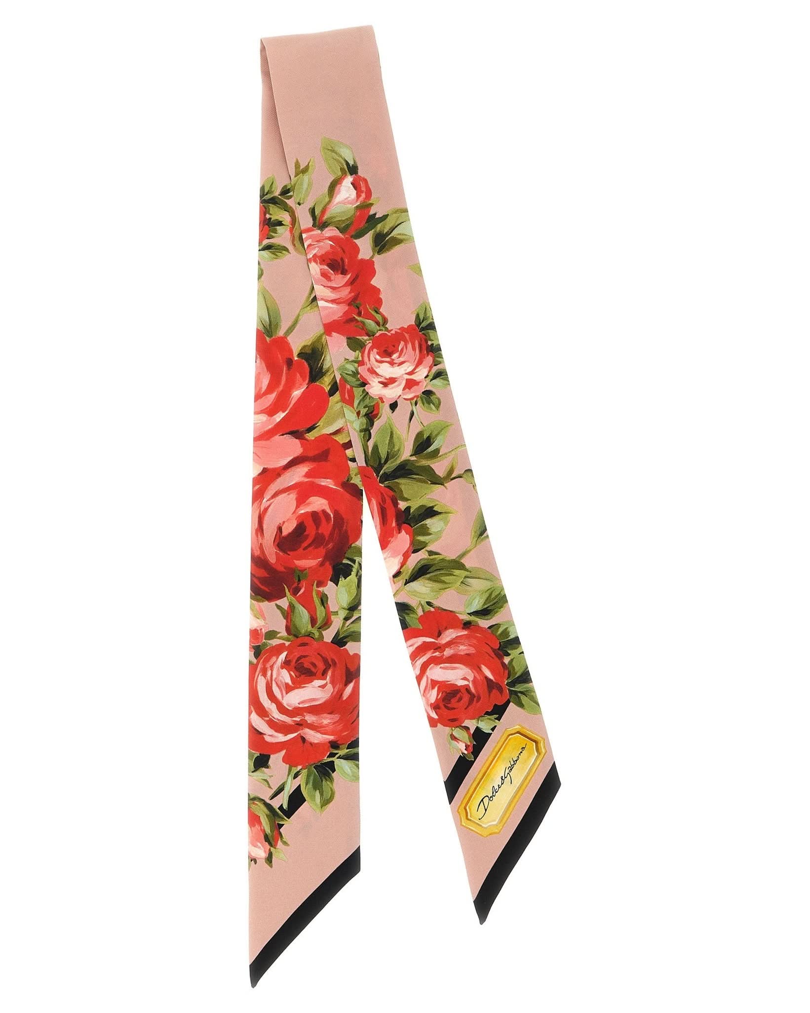 Dolce & Gabbana Bandeau Bouquet Rose Glam Steals