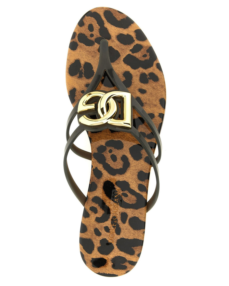 Dolce & Gabbana Beachwear Slides Glam Steals