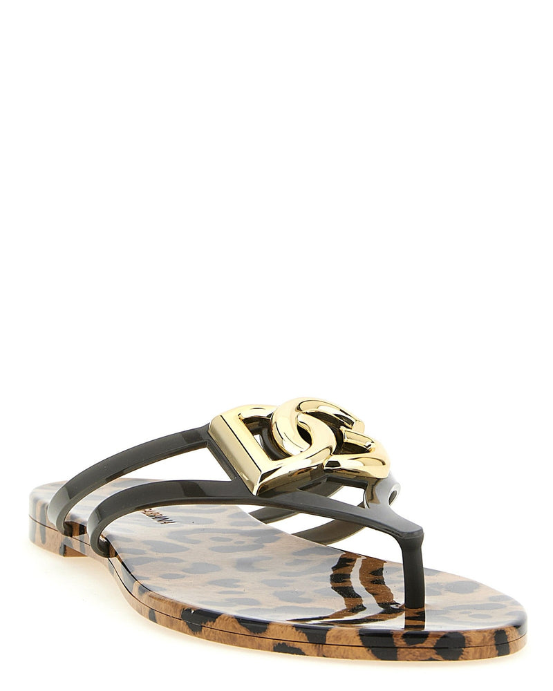Dolce & Gabbana Beachwear Slides Glam Steals
