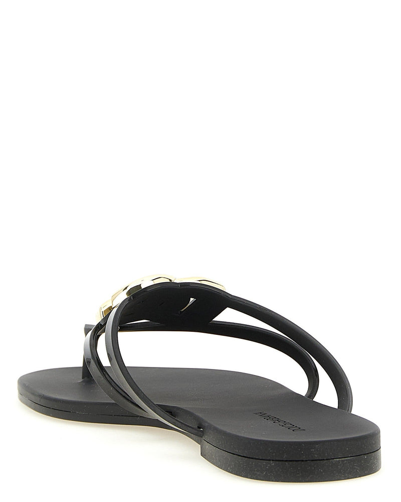 Dolce & Gabbana Beachwear Slides Glam Steals