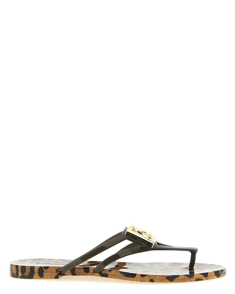 Dolce & Gabbana Beachwear Slides Glam Steals