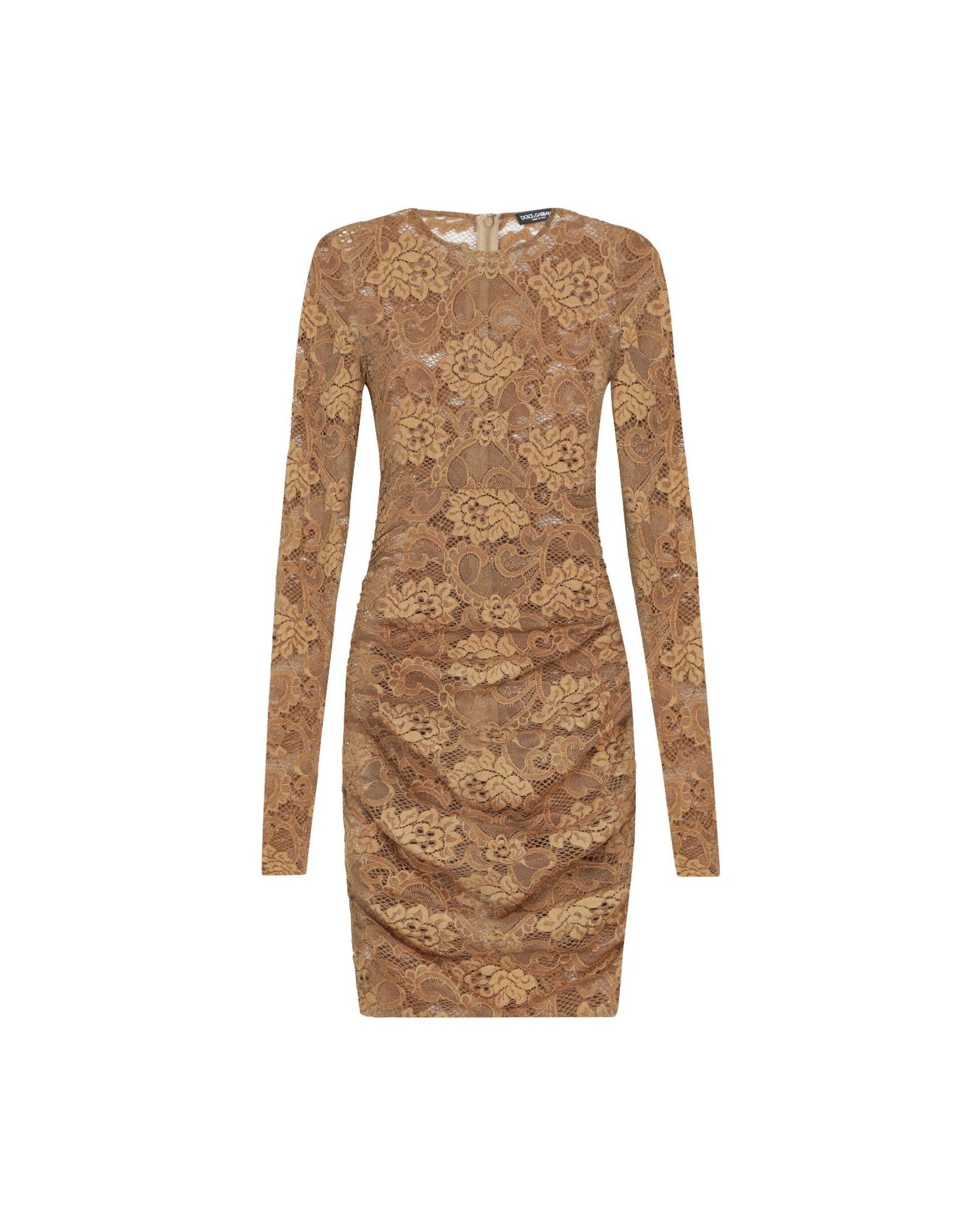 Dolce & Gabbana Beige Dress Glam Steals