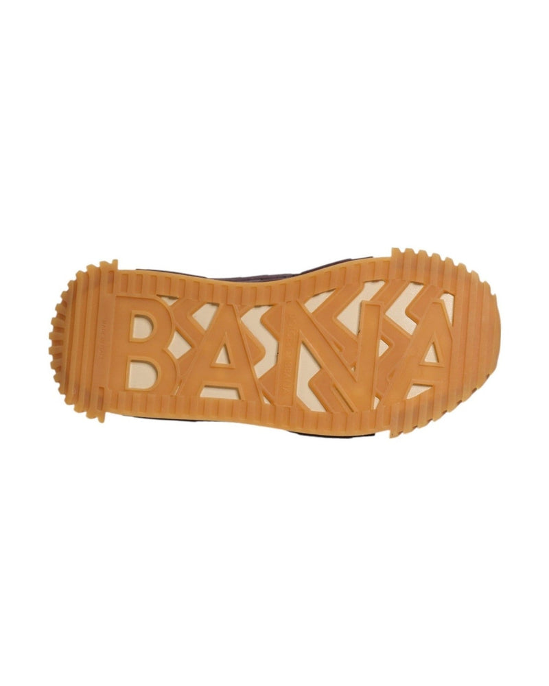 Dolce & Gabbana Beige Lace Neoprene Dg Logo Ns1 Sneakers Shoes Glam Steals