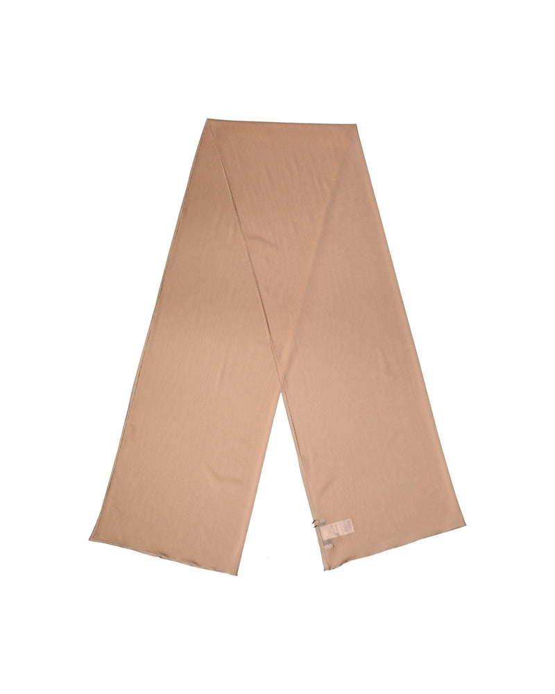 Dolce & Gabbana Beige Silk Neck Wrap Shawl Stole Scarf Glam Steals