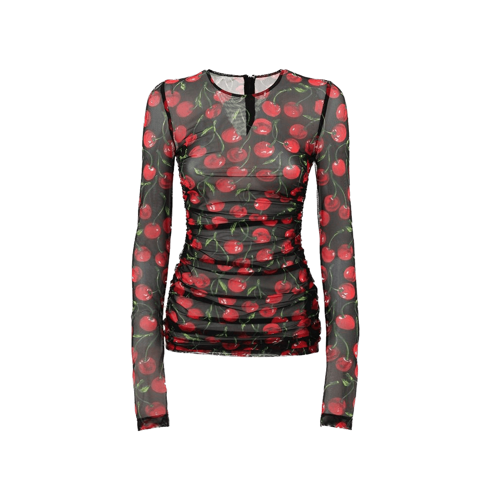 Dolce & Gabbana Bicolor Polyamide Shirt Glam Steals