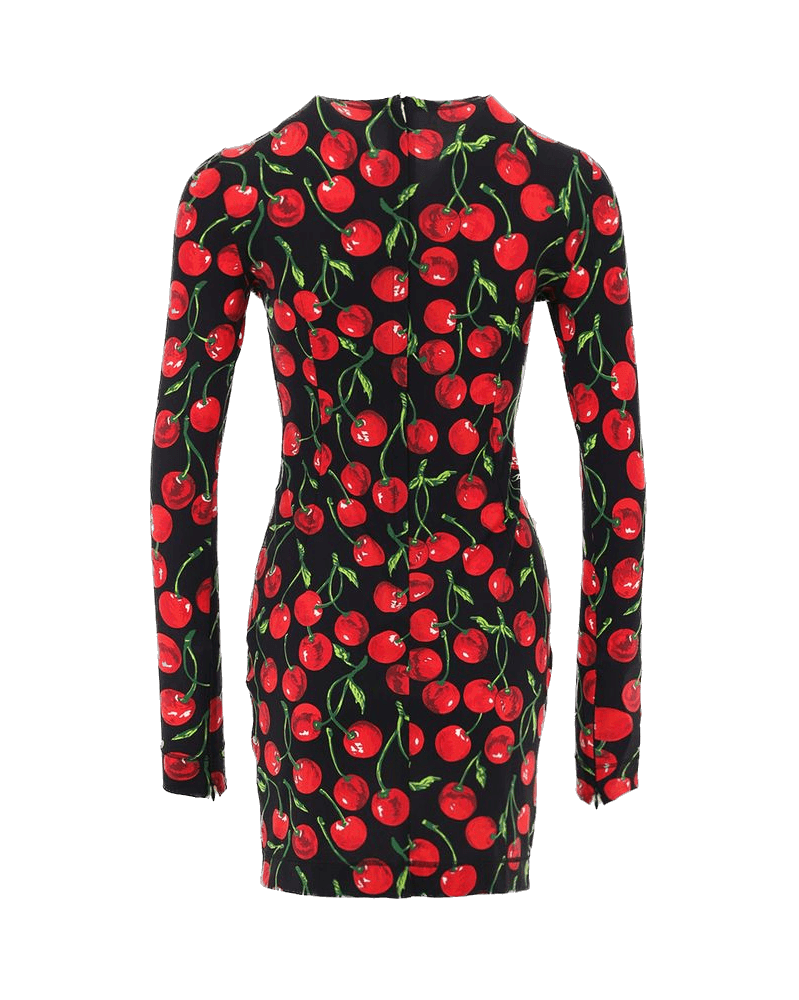 Dolce & Gabbana Bicolor Polyamide Short Dress Glam Steals