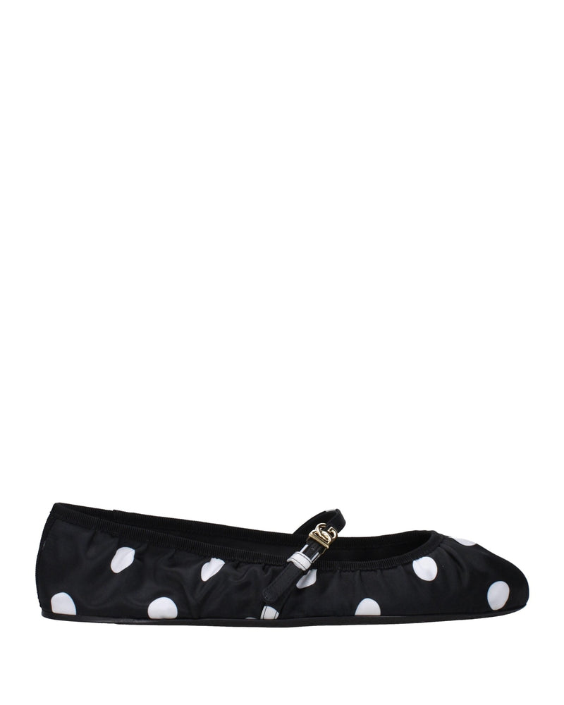 Dolce & Gabbana Black Ballet Flats Glam Steals