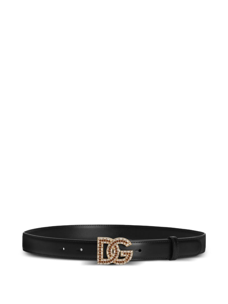 Dolce & Gabbana Black Belt Glam Steals