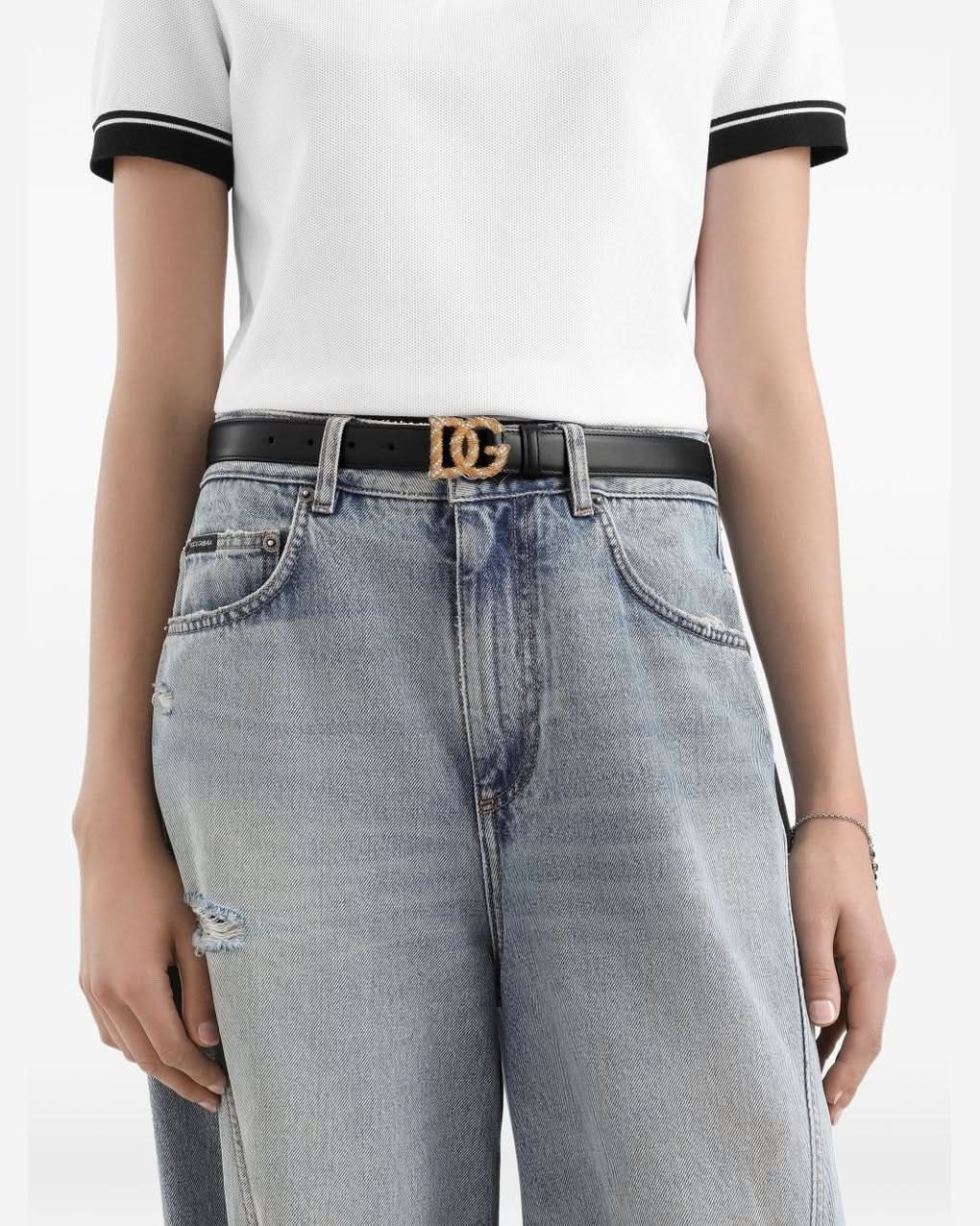 Dolce & Gabbana Black Belts Belts