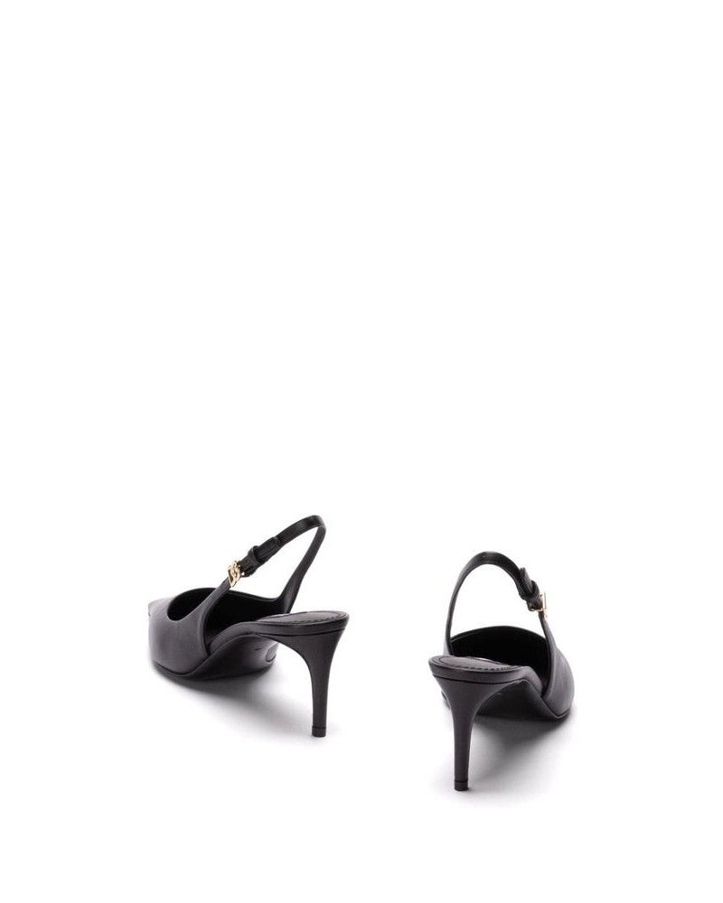 Dolce & Gabbana Black Calfskin Pumps 