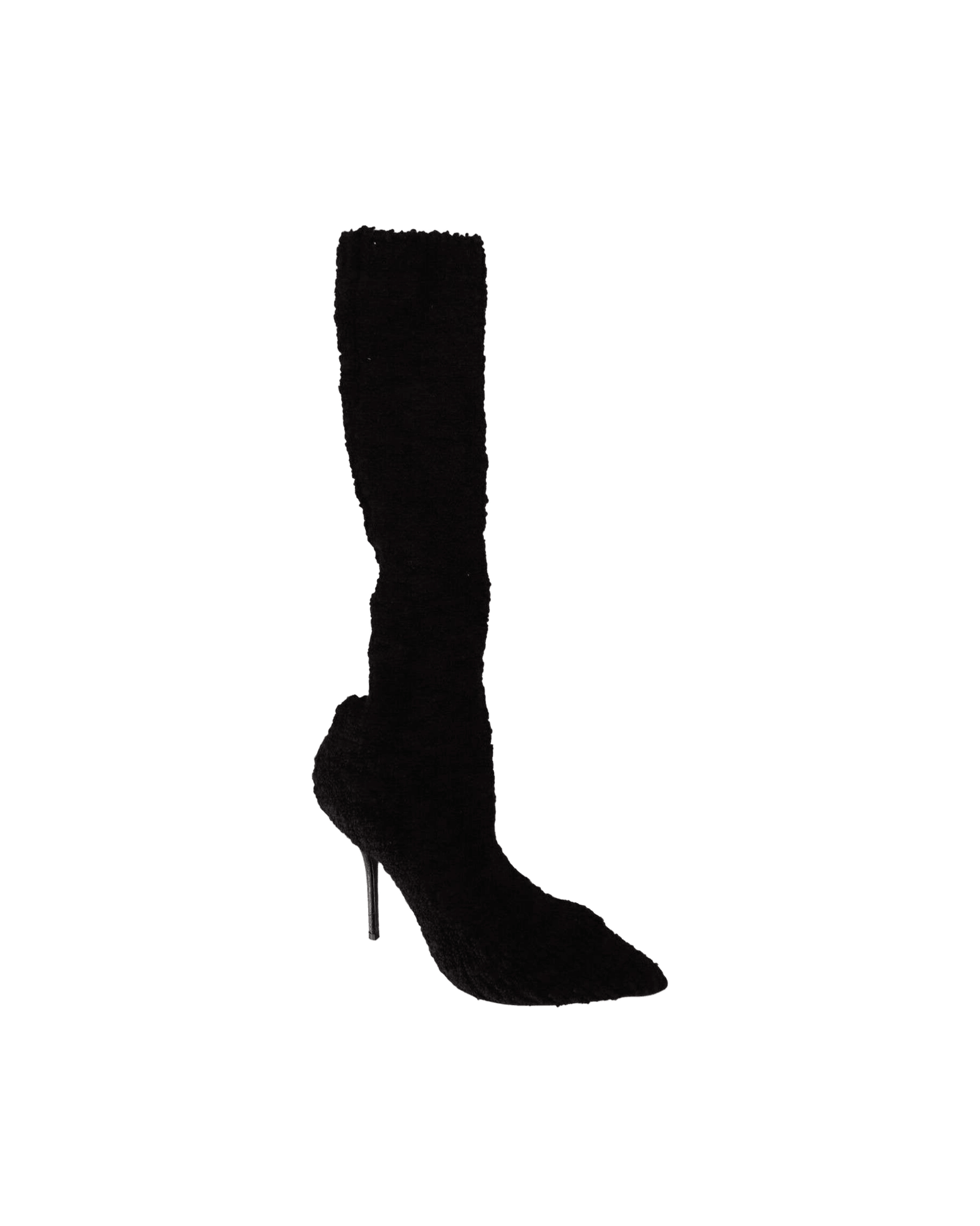 Dolce & Gabbana Black Chic Stretch Sock Boots Glam Steals