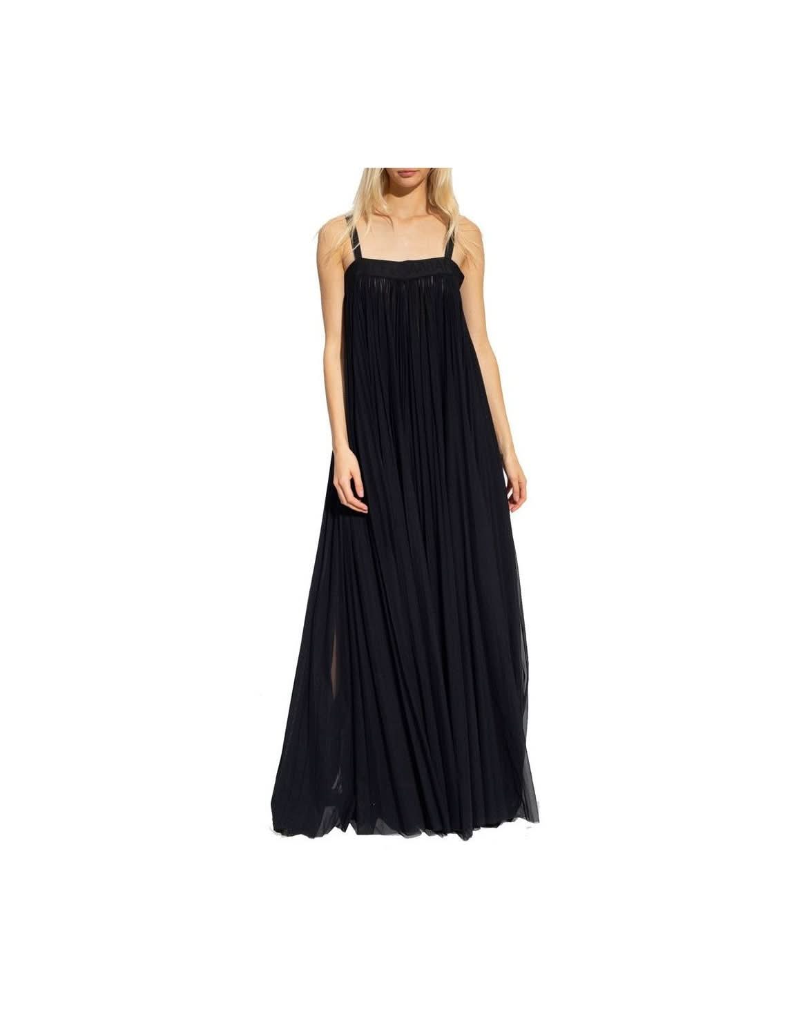 Dolce & Gabbana Black Cotton Dress 