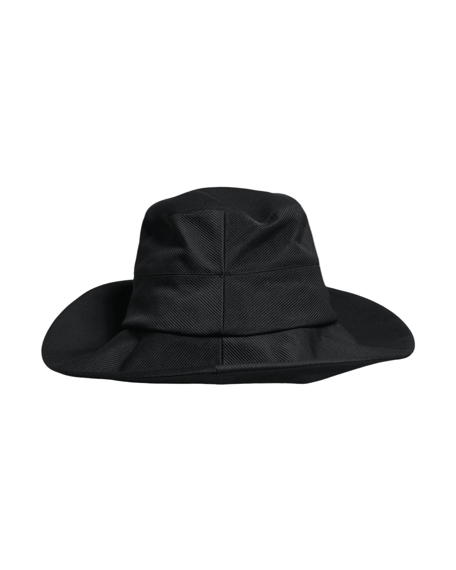 Dolce & Black Gabbana Cotton Wide Brim Fedora Hat Glam Steals