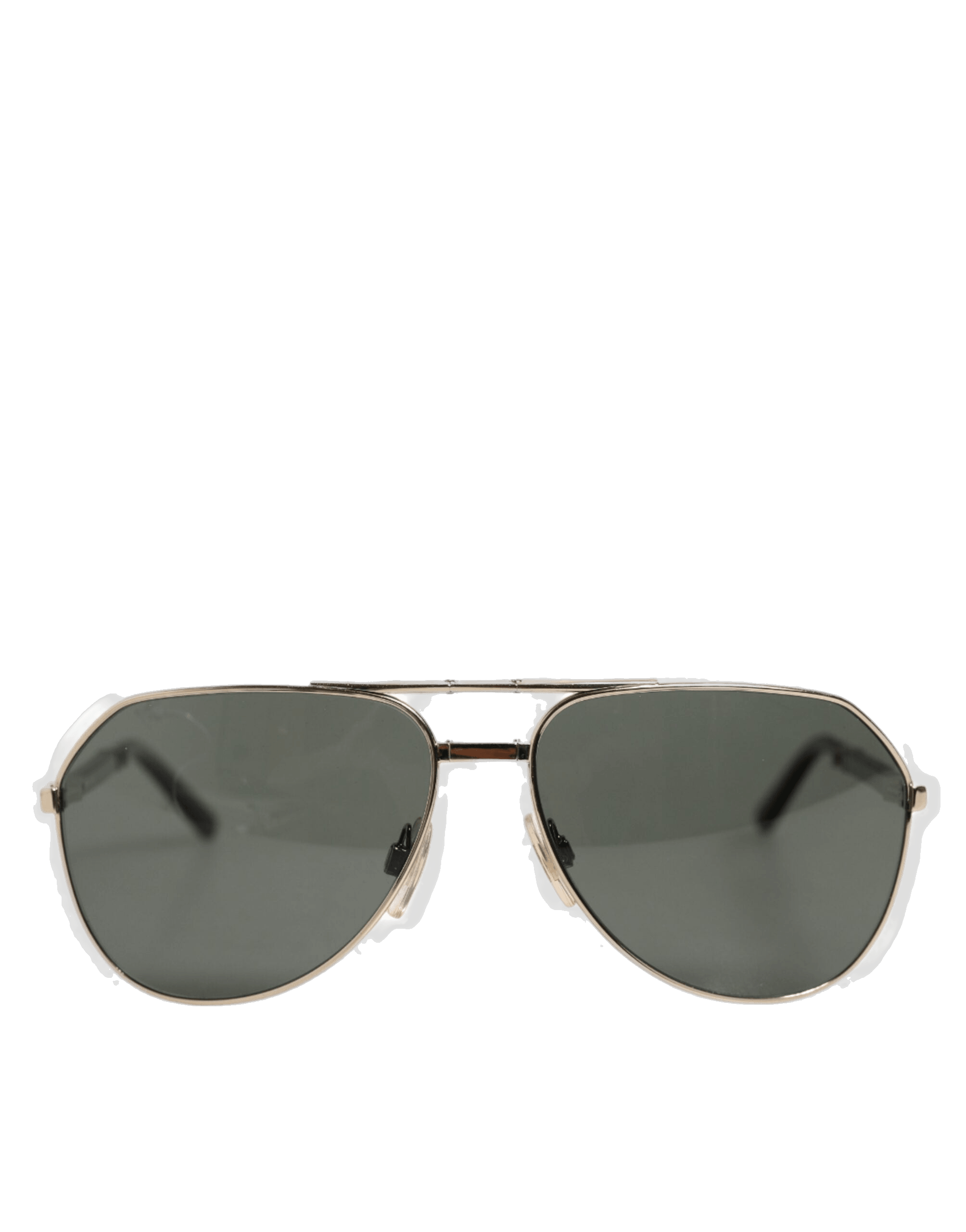 Dolce & Gabbana Black Dg2106k Gold Plated Polarized Metalframe Sunglasses Glam Steals
