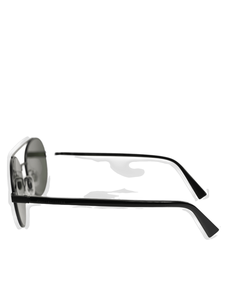 Dolce & Black Gabbana Dg2245 Matte Steel Frame Lens Sunglasses Glam Steals