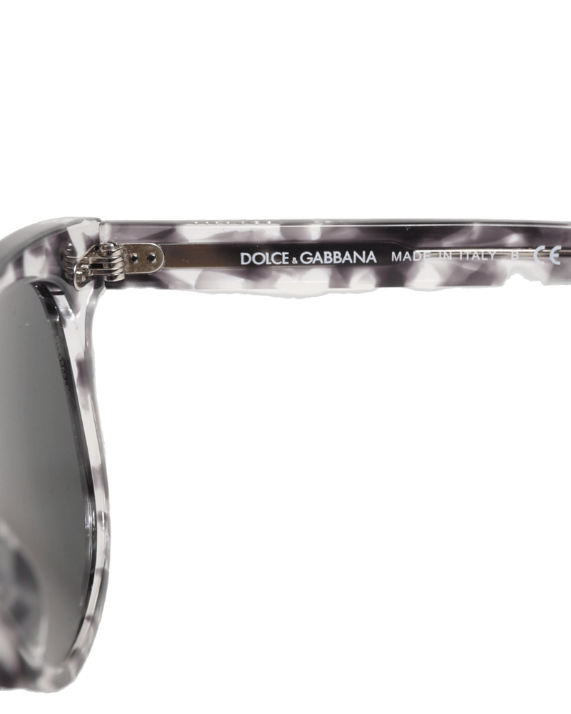 Dolce & Black Gabbana Dg4254 Havana Clear Tinted Lenses Sunglasses Glam Steals