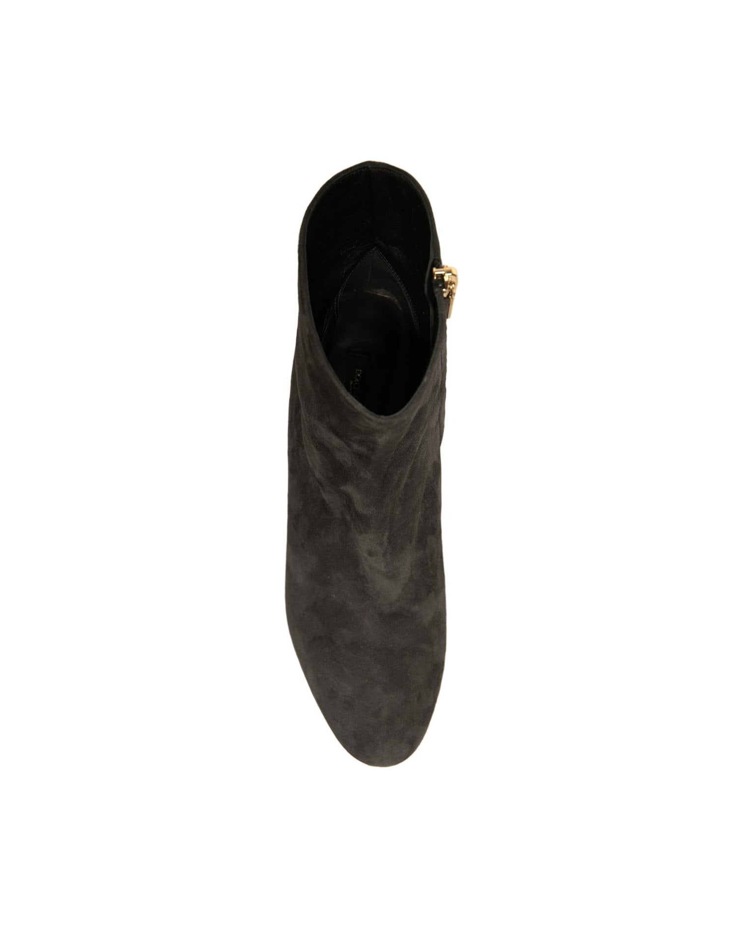 Dolce & Gabbana Black Embellished Heel Ankle Boots Shoes Glam Steals