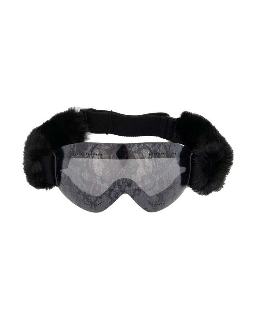 Dolce & Gabbana Black Fur Sunglasses Glam Steals