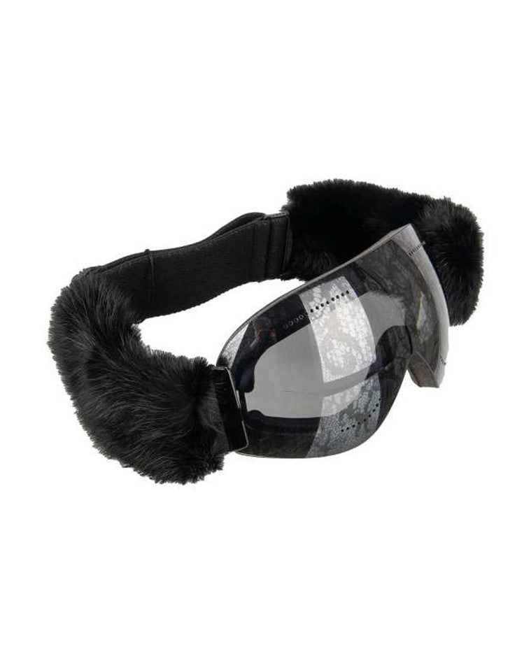 Dolce & Gabbana Black Fur Sunglasses Glam Steals