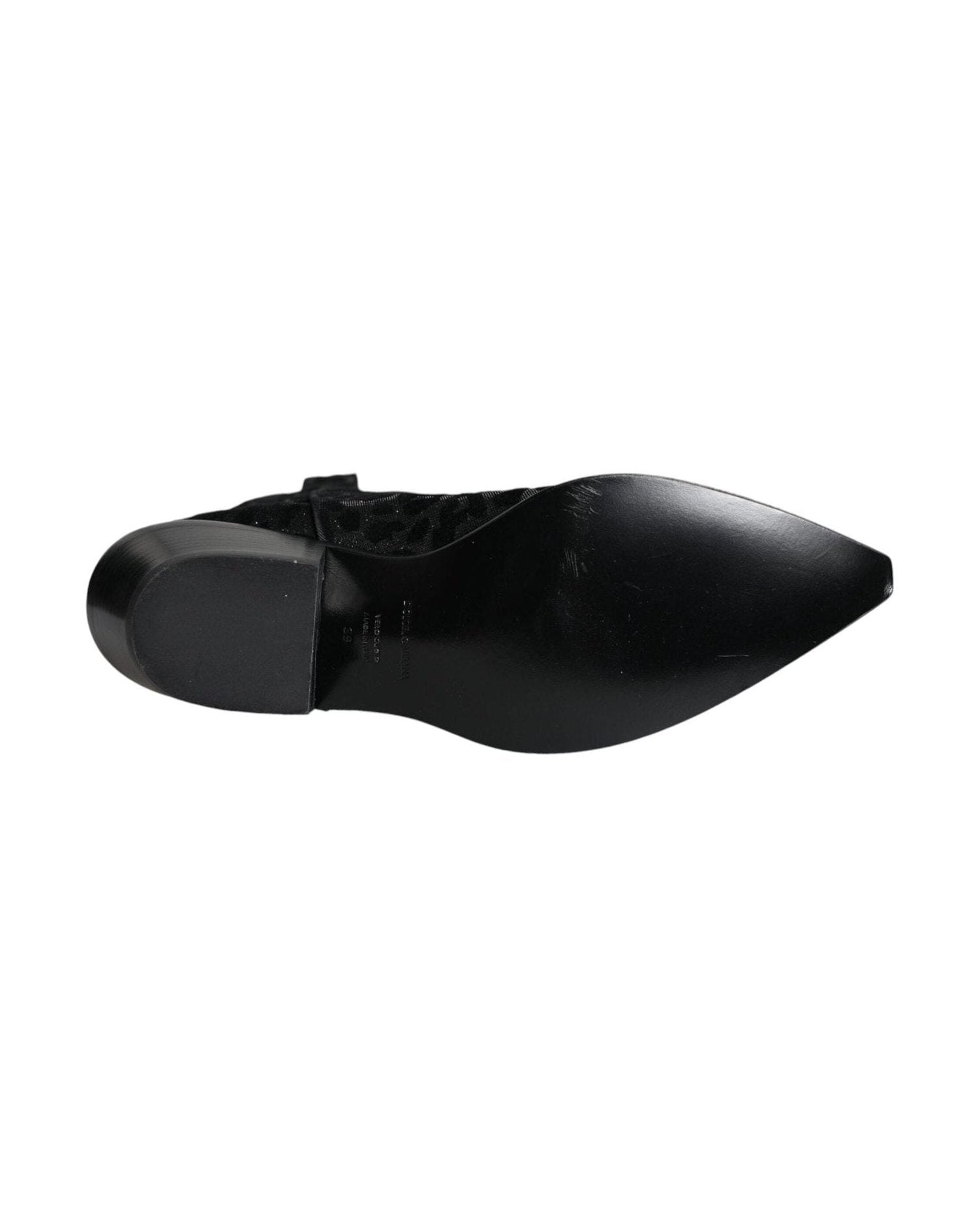 Dolce & Gabbana Black Gray Leopard Cowboy Boots Shoes Glam Steals
