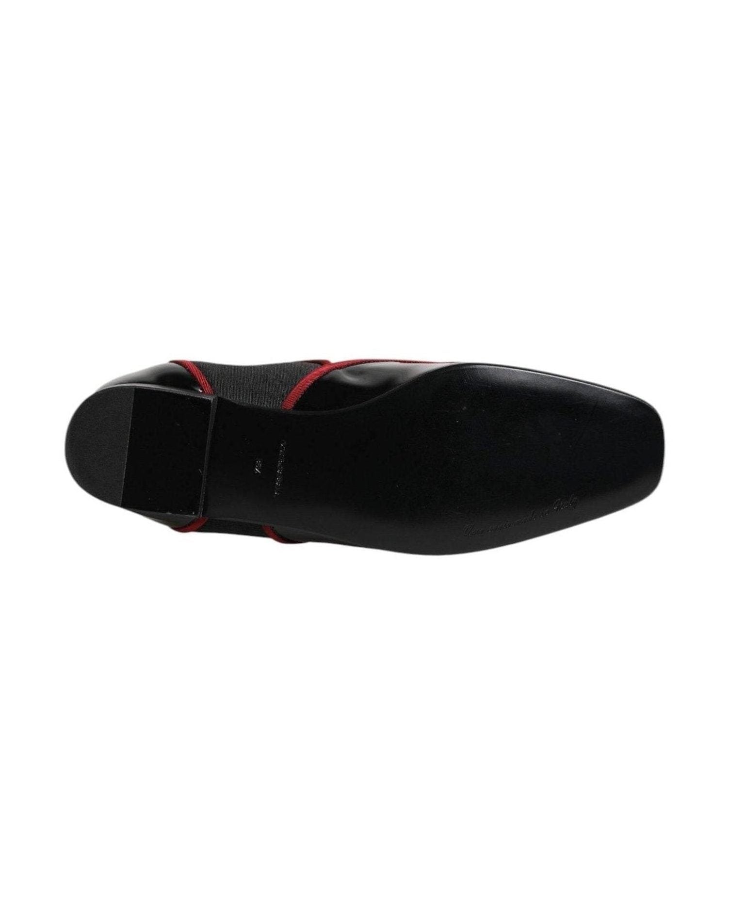 Dolce & Gabbana Black Jackie Buttoned Chelsea Boots Shoes Boots