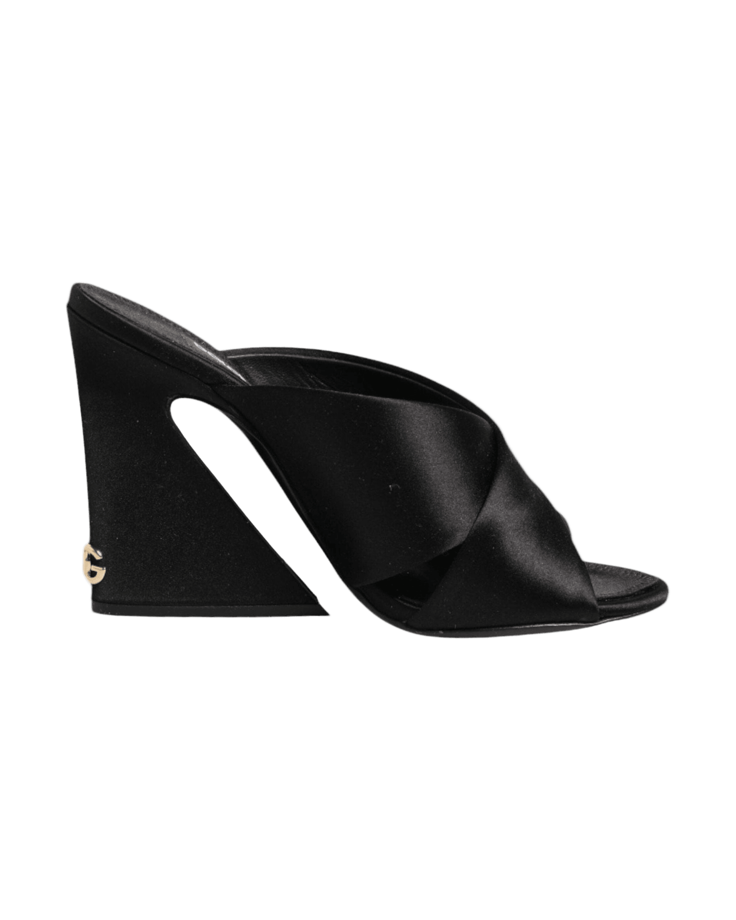Dolce & Gabbana Black Keira Baroque High Heel Sandals Shoes Glam Steals