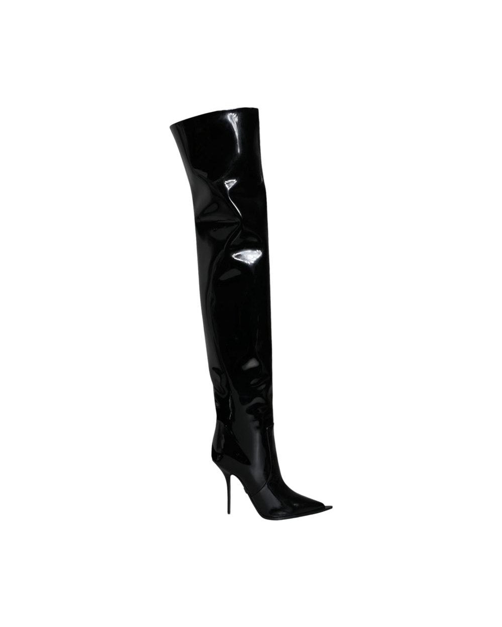 Dolce & Gabbana Black Leather Boots Glam Steals