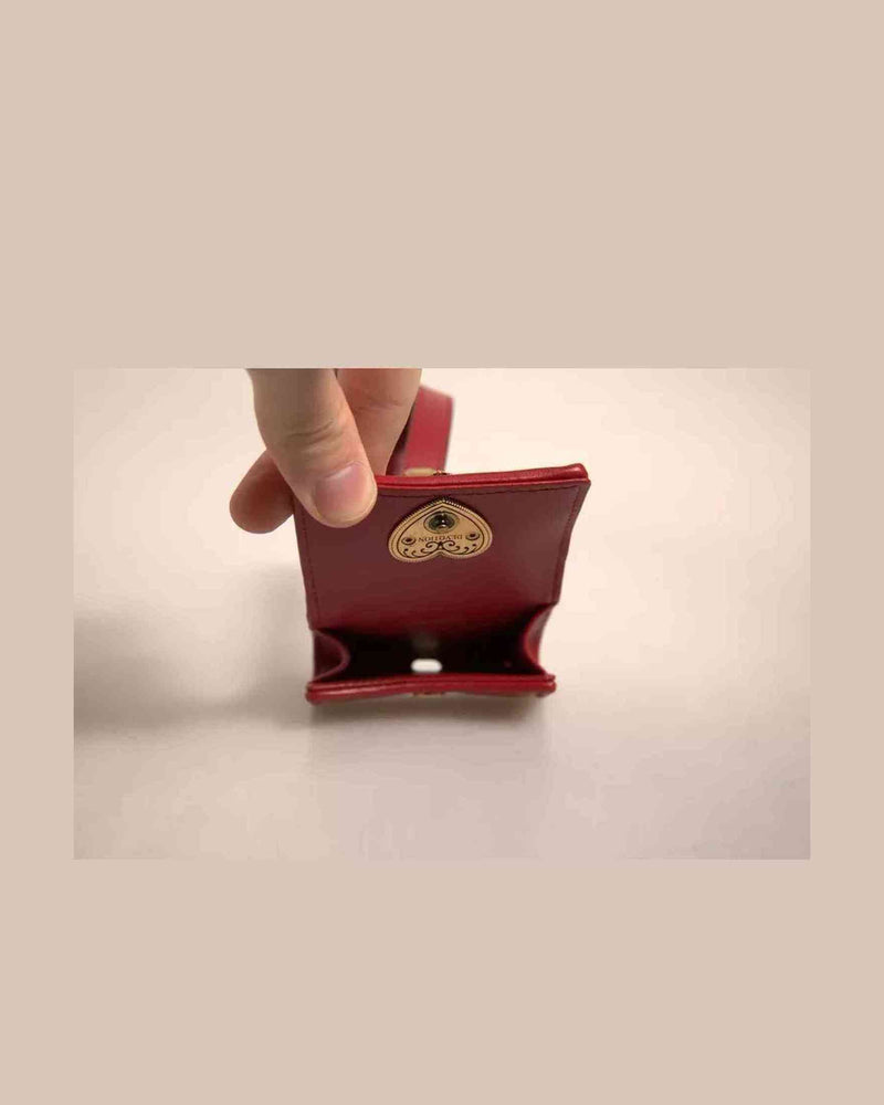 Dolce & Gabbana Leather Devotion Heart Strap Airpod Black Case Glam Steals