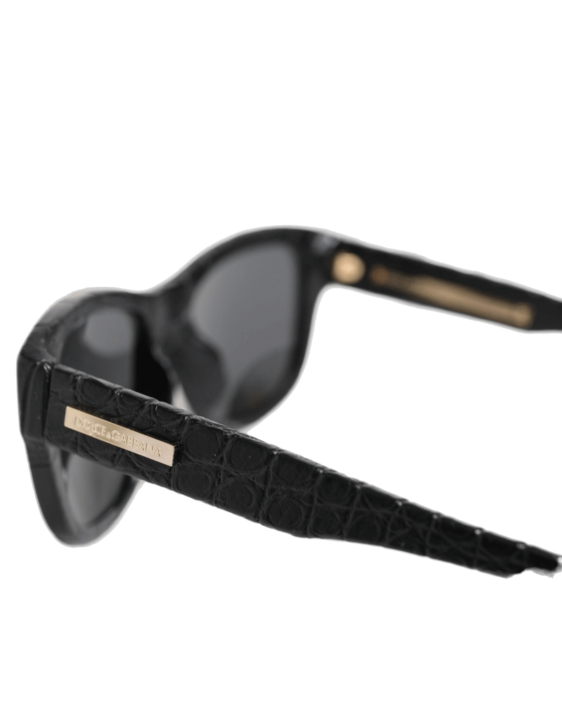 Dolce & Black Gabbana Leather Dg4177 Frame Tinted Lens Sunglasses Glam Steals