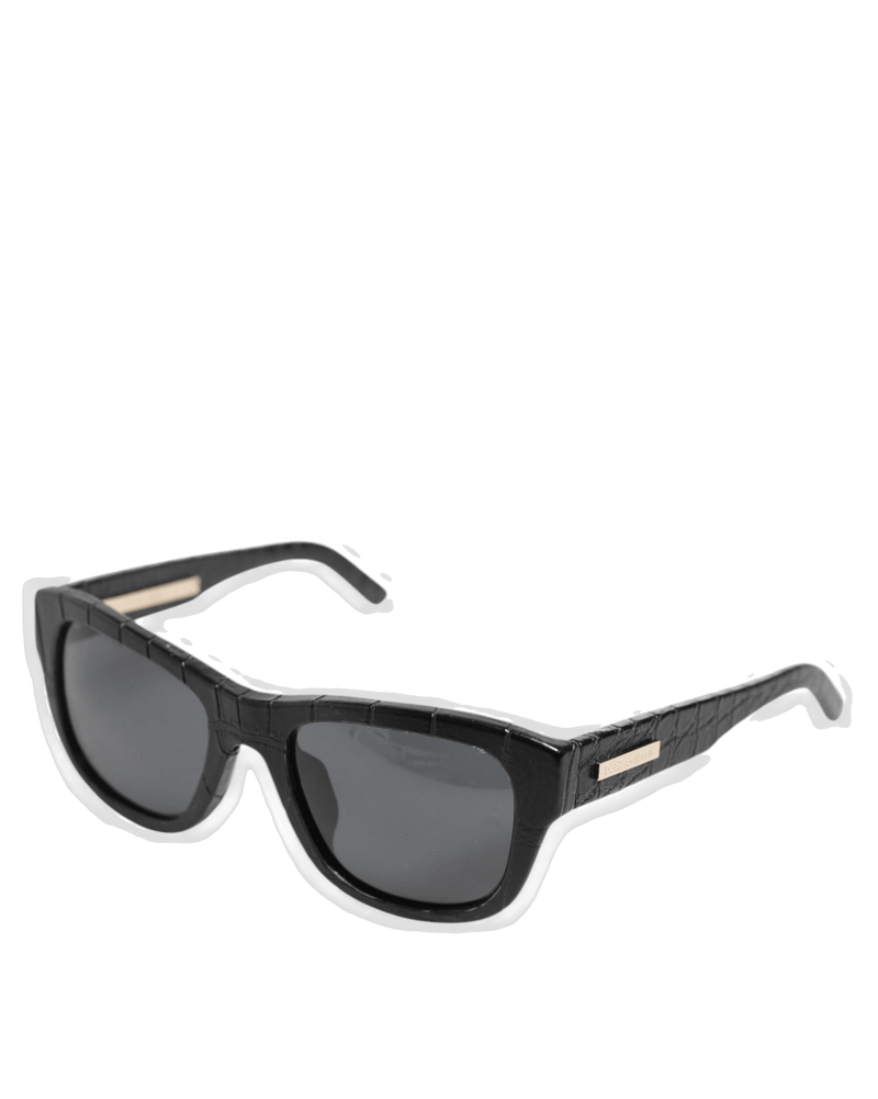 Dolce & Black Gabbana Leather Dg4177 Frame Tinted Lens Sunglasses Glam Steals