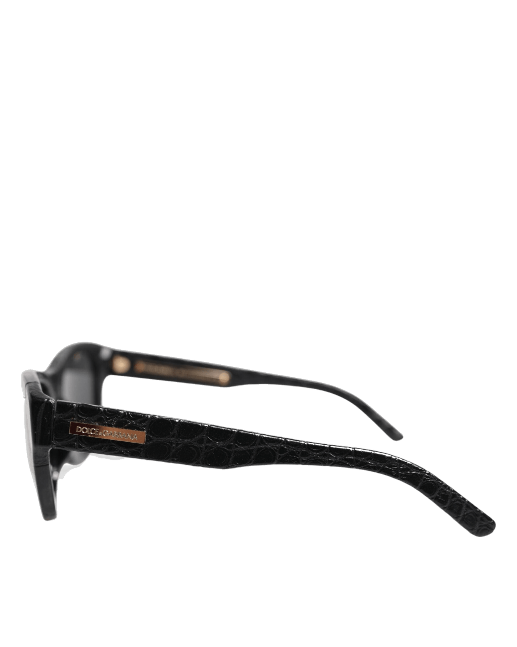 Dolce & Black Gabbana Leather Dg4177 Frame Tinted Lens Sunglasses Glam Steals