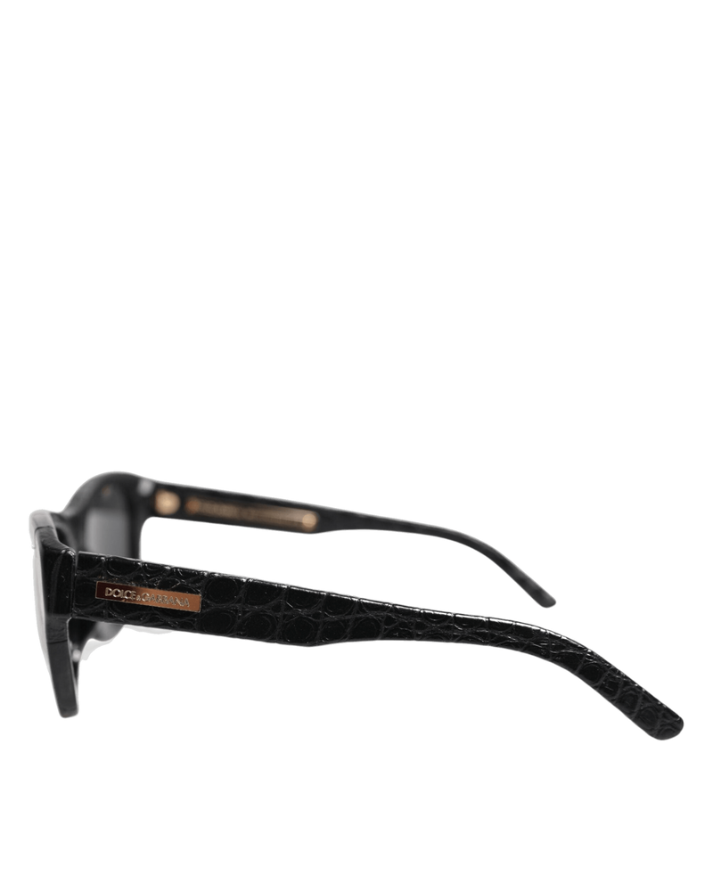 Dolce & Black Gabbana Leather Dg4177 Frame Tinted Lens Sunglasses Glam Steals