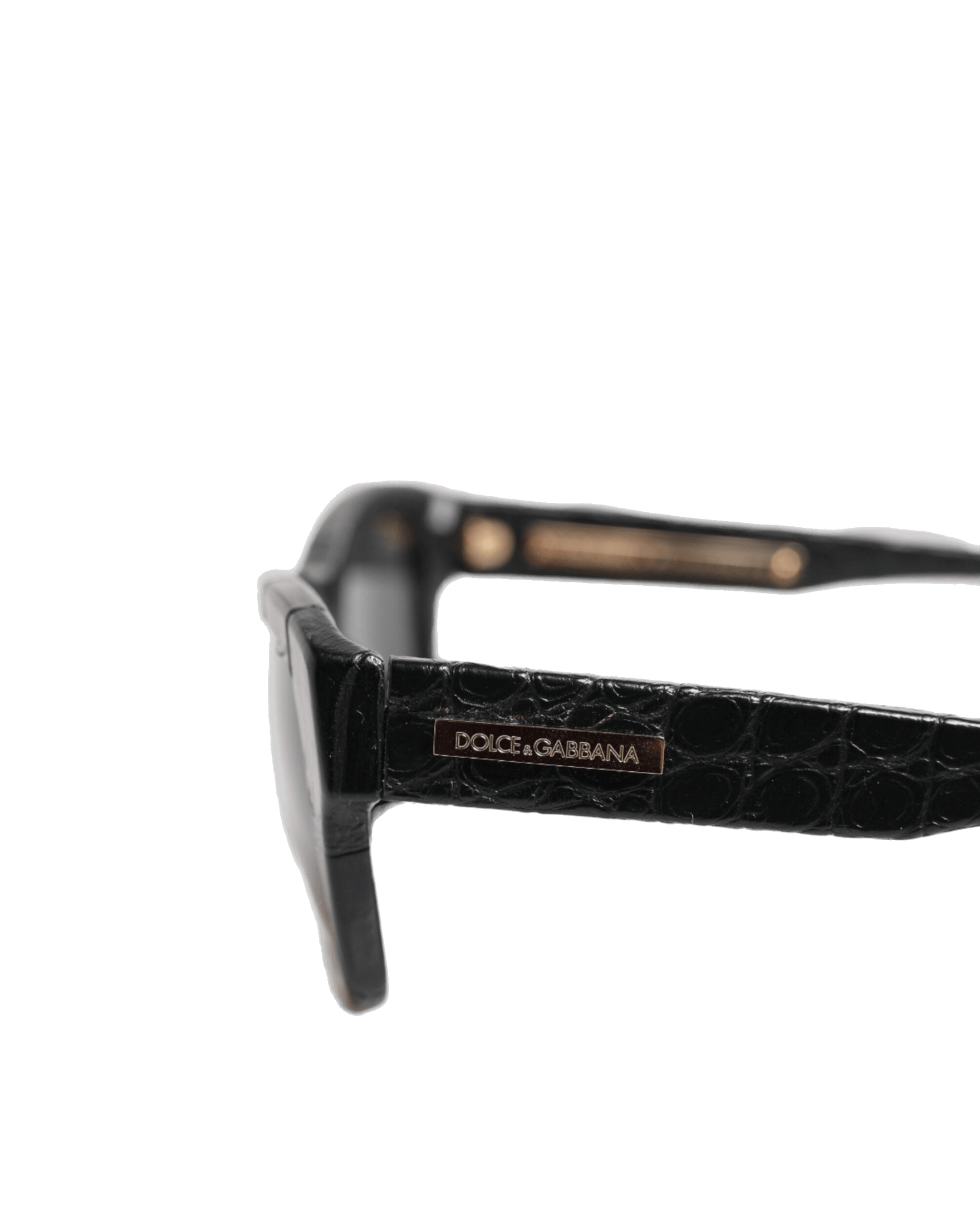 Dolce & Black Gabbana Leather Dg4177 Frame Tinted Lens Sunglasses Glam Steals