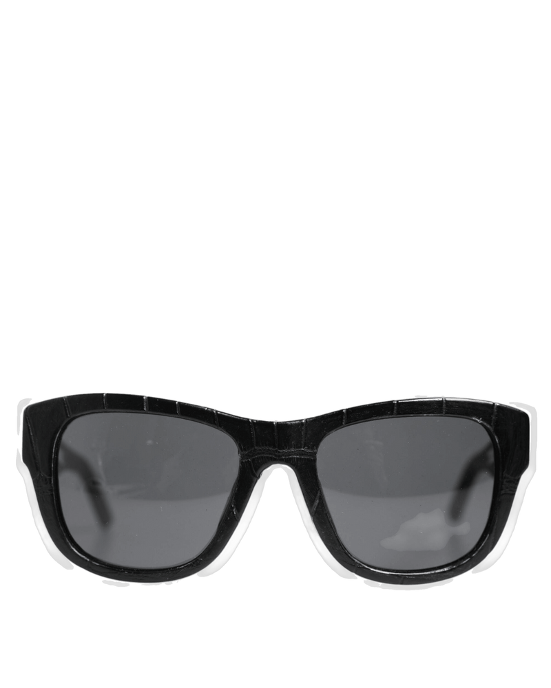 Dolce & Black Gabbana Leather Dg4177 Frame Tinted Lens Sunglasses Glam Steals