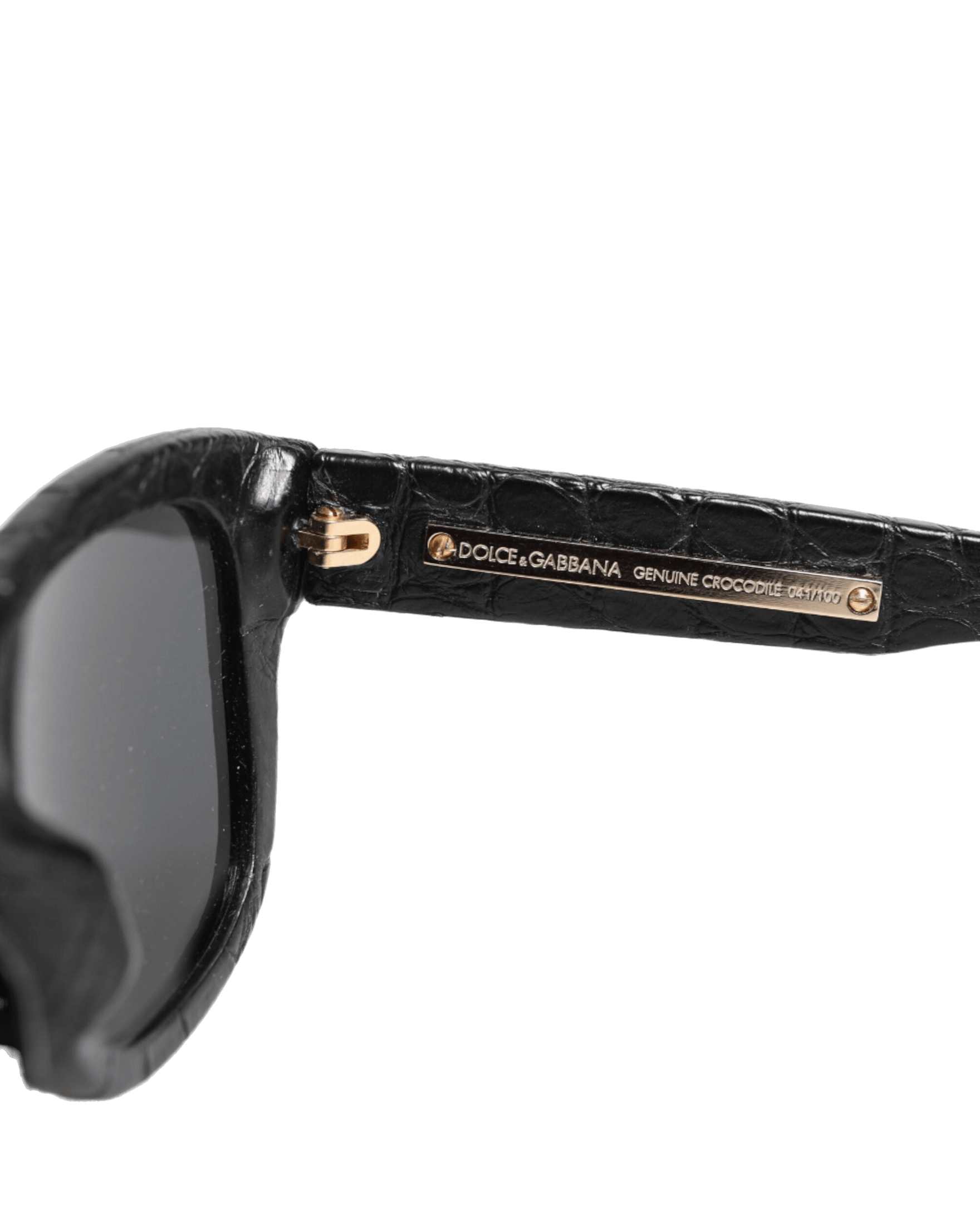 Dolce & Black Gabbana Leather Dg4177 Frame Tinted Lens Sunglasses Glam Steals