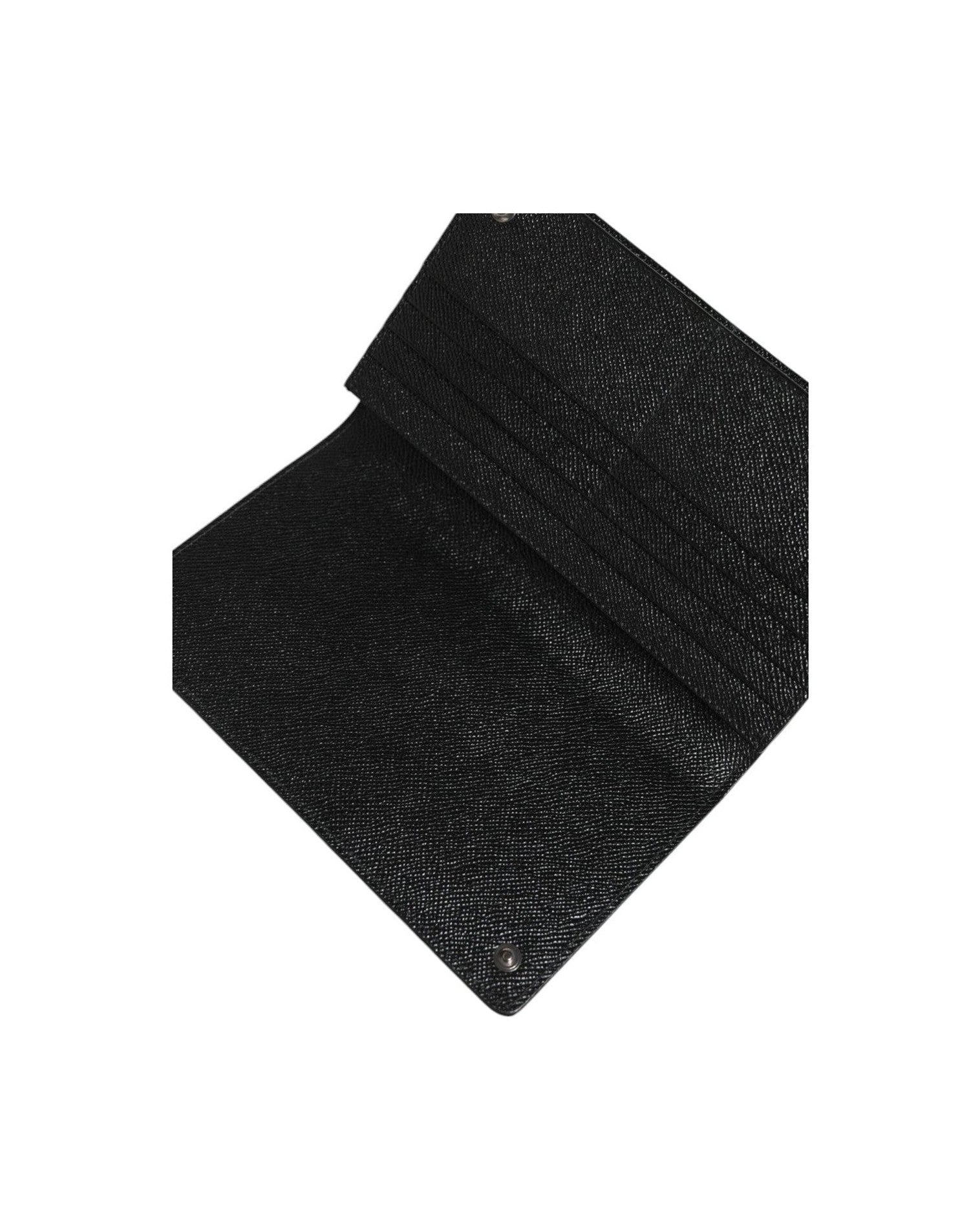 Dolce & Gabbana Leopard Leather Bifold Card Slot Crossbody Black Gray Bag Glam Steals