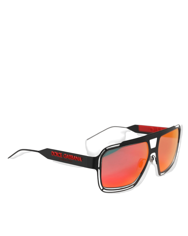 Dolce & Black Gabbana Metal Pilot Frame Shades Eyewear Sunglasses Glam Steals