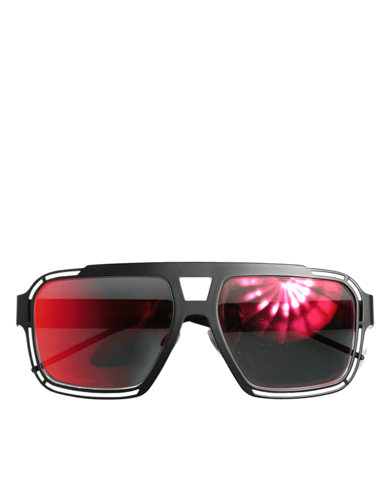 Dolce & Black Gabbana Metal Pilot Frame Shades Eyewear Sunglasses Glam Steals