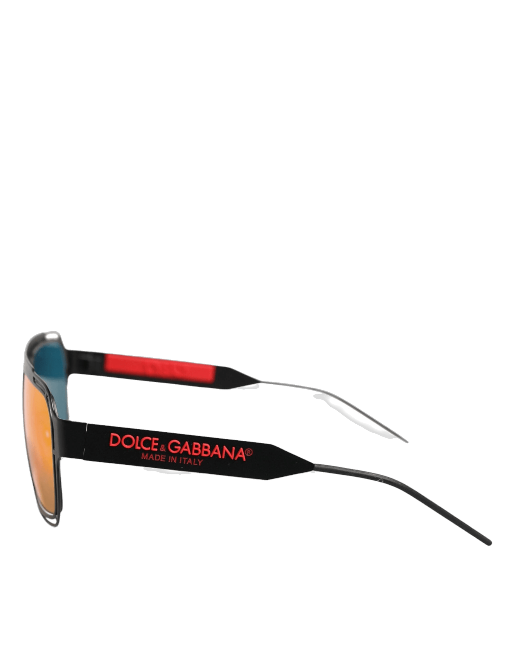 Dolce & Black Gabbana Metal Pilot Frame Shades Eyewear Sunglasses Glam Steals