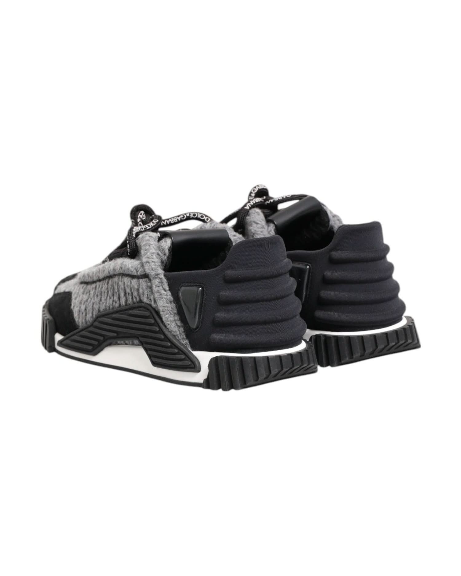 Dolce & Gabbana Black Ns1 Low Top Sneakers Shoes Sneakers