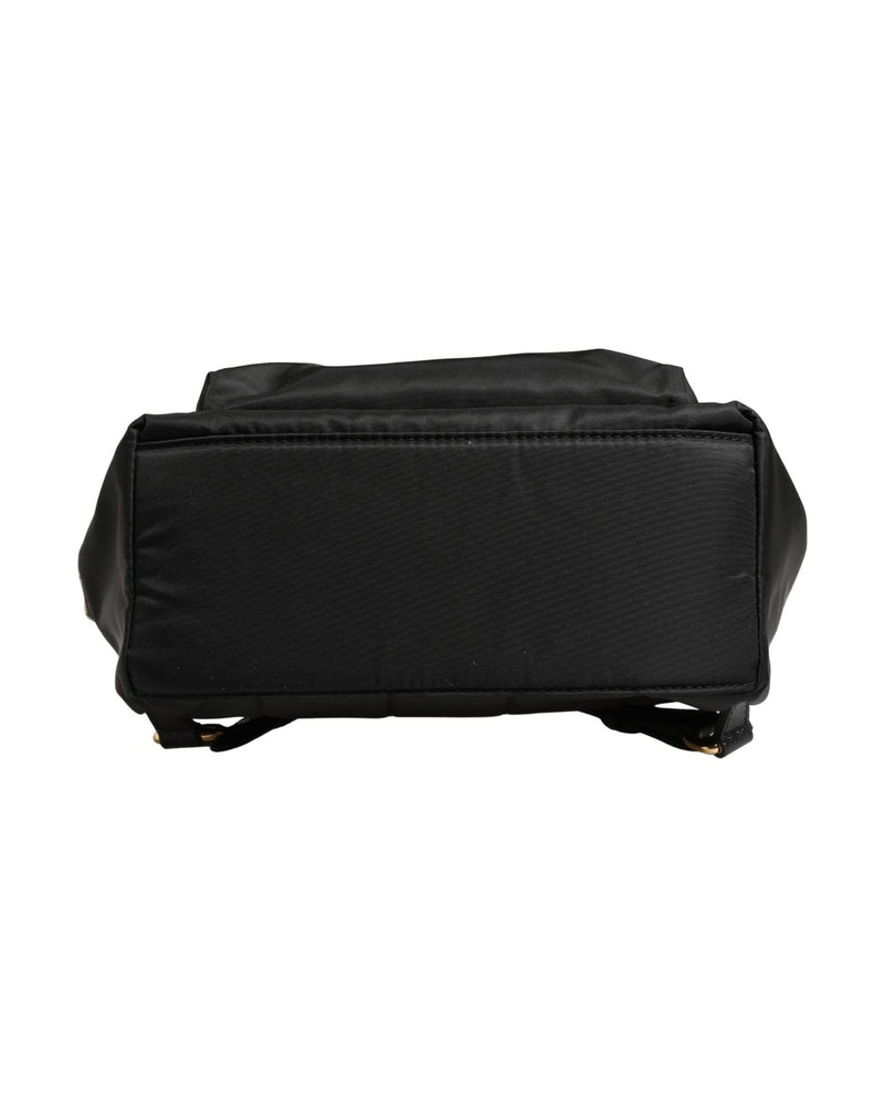 Dolce & Gabbana Black Nylon Vulcano Backpack 