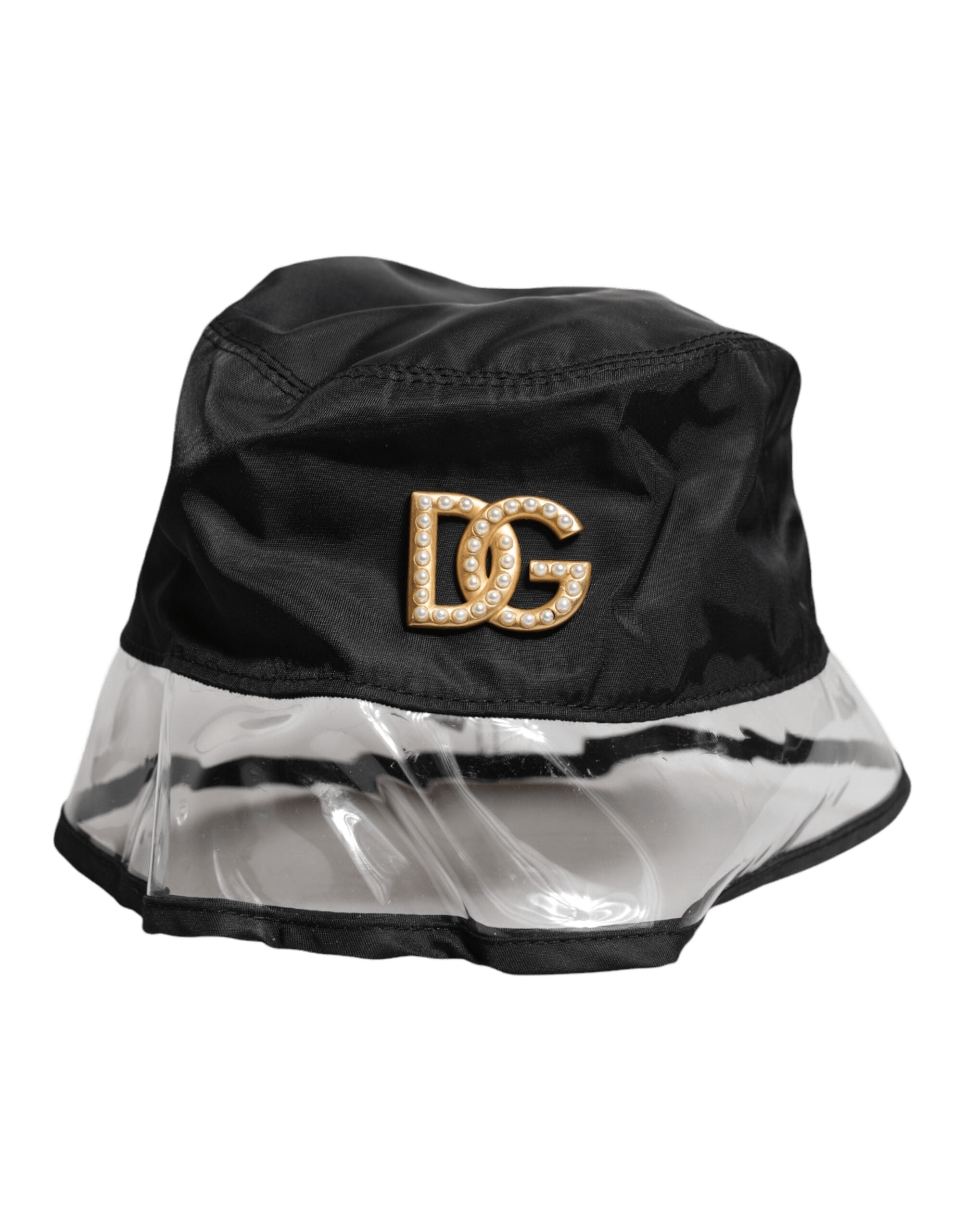 Dolce & Black Gabbana Nylon And Pvc Dg Logo Bucket Hat Glam Steals